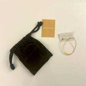 Michael Kors Gold Hoop